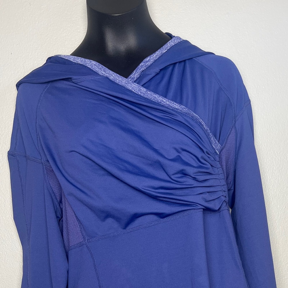Lululemon Womens 2 Run For Your Life Cross Train Pullover Hoodie Top Active
